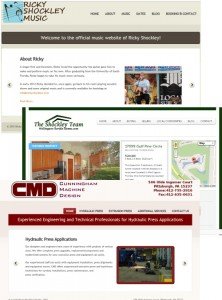 Website design examples